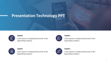 Best Presentation Technology PPT Template